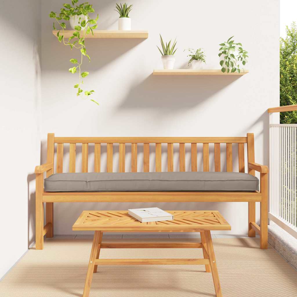 Vidaxl palet kussen taupe 180 x 40 x 8 cm oxford stof