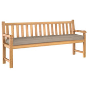 Vidaxl palet kussen taupe 180 x 40 x 8 cm oxford stof - afbeelding 3