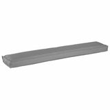 Vidaxl palet kussen grijs 200 x 40 x 8 cm oxford stof - afbeelding 2