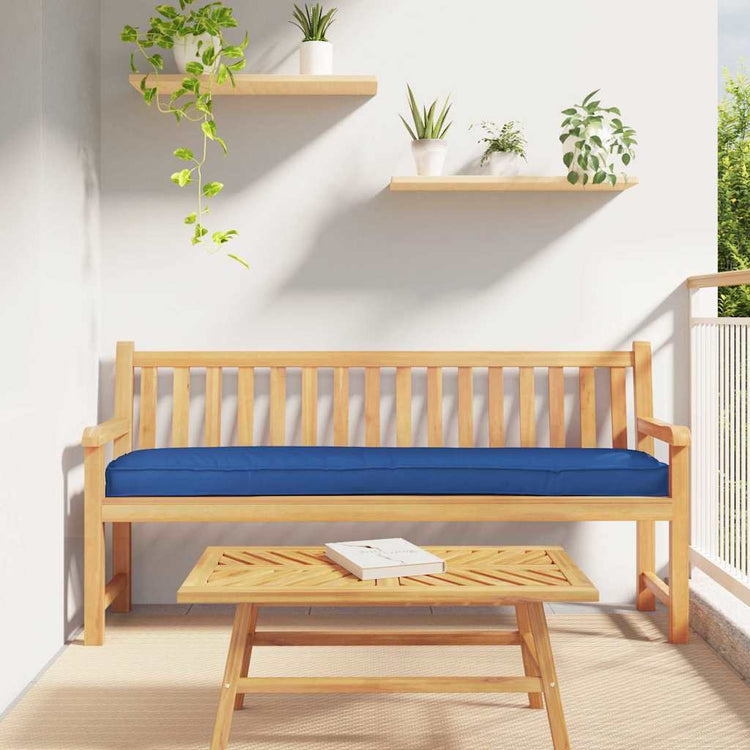 Vidaxl palet kussen koninklijk blauw 200 x 40 x 8 cm oxford stof