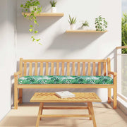 Vidaxl palet kussen bloemen bladpatroon 200 x 40 x 8 cm oxford stof - afbeelding 1