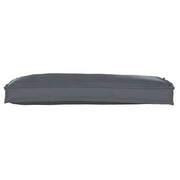 Vidaxl pallet kussen set 2 pcs antraciet 100 x 40 x 8 cm oxford stof - afbeelding 3