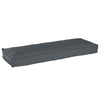 Vidaxl pallet kussen set 2 pcs antraciet 120 x 40 x 8 cm oxford stof