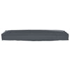 Vidaxl pallet kussen set 2 pcs antraciet 120 x 40 x 8 cm oxford stof