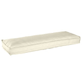 Vidaxl pallet kussen set 2 pcs crème 120 x 40 x 8 cm oxford stof - afbeelding 2