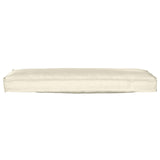 Vidaxl pallet kussen set 2 pcs crème 120 x 40 x 8 cm oxford stof - afbeelding 3