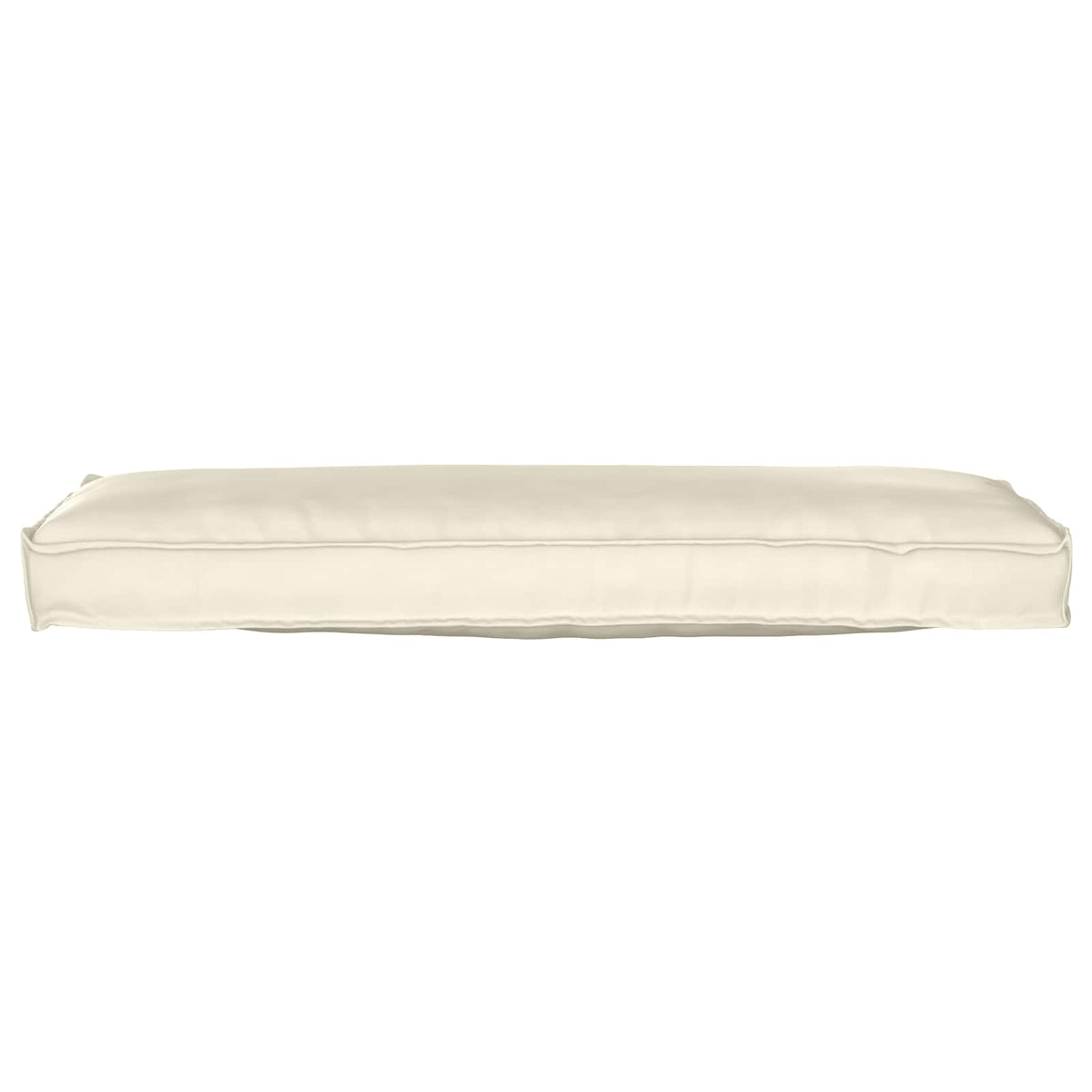 Vidaxl pallet kussen set 2 pcs crème 120 x 40 x 8 cm oxford stof