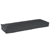 Vidaxl pallet kussen set 2 pcs zwart 120 x 40 x 8 cm oxford stof - afbeelding 2