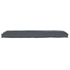 Vidaxl pallet kussen set 2 pcs antraciet 150 x 40 x 8 cm oxford stof