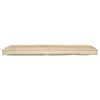 Vidaxl pallet kussen set 2 pcs beige 150 x 40 x 8 cm oxford stof