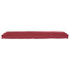 Vidaxl pallet kussen set 2 pcs wijnrood 150 x 40 x 8 cm oxford stof