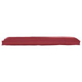 Vidaxl pallet kussen set 2 pcs wijnrood 150 x 40 x 8 cm oxford stof - afbeelding 3