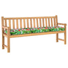 Vidaxl pallet kussen set 2 pcs tropische jungle 180 x 40 x 8 cm