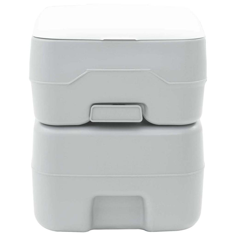 Vidaxl camping toilet grijs 41,5 x 36,5 x 42 cm