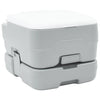 Vidaxl camping toilet grijs en wit 41,5 x 36,5 x 30 cm polyetheen