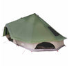 Vidaxl familie tipi tent tipi met dak groen 680 x 430 x 270 cm