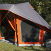 Vidaxl familie tipi tent tipi grijs en oranje 508 x 470 x 300 cm
