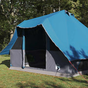 Vidaxl tipi tent 8-persoons blauw taft - afbeelding 3