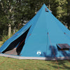 Vidaxl familie tipi tent tipi blauw en grijs 560 x 560 x 300 cm