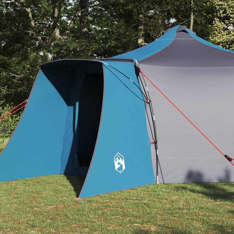 Vidaxl tipi tent 8-persoons blauw taft