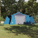 Vidaxl tipi tent 8-persoons blauw taft