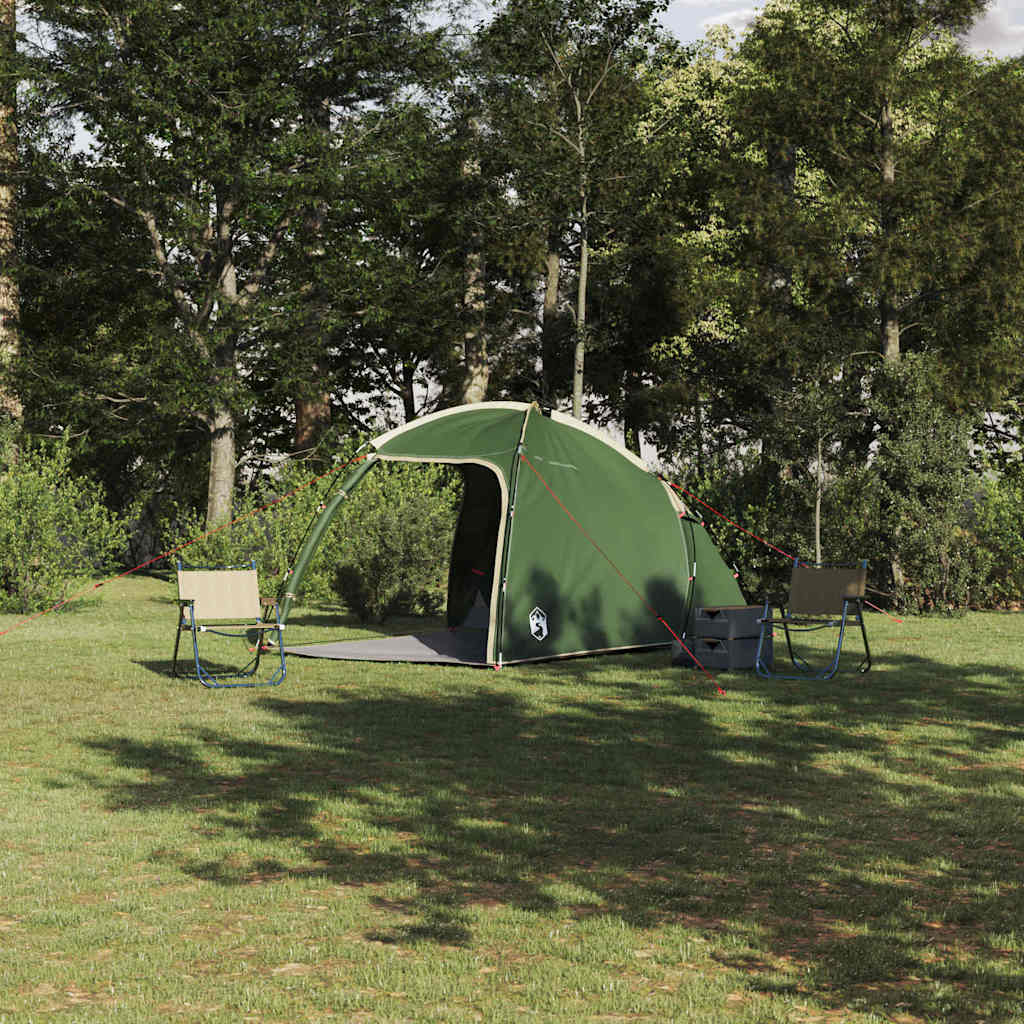 Vidaxl huisje tent 2-persoons groen taft