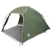 Vidaxl huisje tent 2-persoons groen taft - afbeelding 2