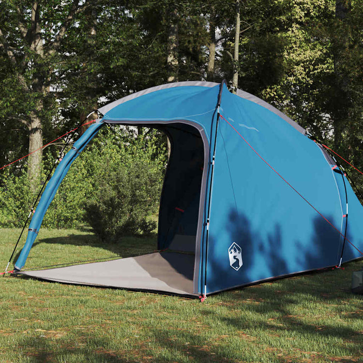 Vidaxl huisje tent 2-persoons blauw taft