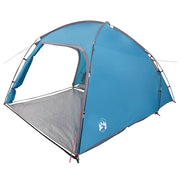 Vidaxl huisje tent 2-persoons blauw taft - afbeelding 2