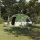 Vidaxl koepeltent met dak met opslag groen 475 x 475 x 235 cm taft