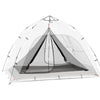 Vidaxl binnentent met dak zwart 240 x 160 x 133 cm met gaasdoek