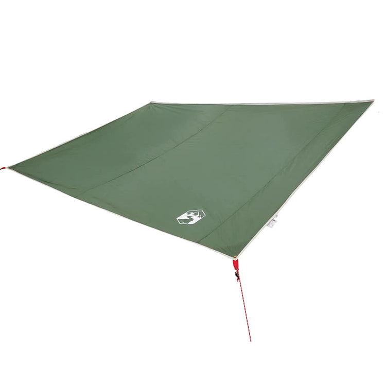 Vidaxl waterdicht zeil met dak groen
