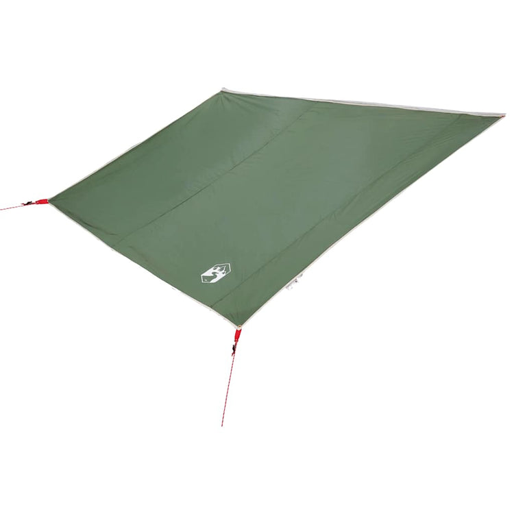 Vidaxl waterdicht zeil met dak groen