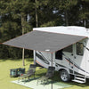 Vidaxl waterbestendige tarp met dak