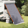 Vidaxl achterkleptent met dak grijs en oranje 190 x 150 x 185 cm taft