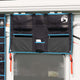 Vidaxl opslagzak met opslag zwart en blauw 98 x 47 cm oxford