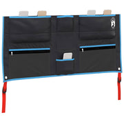 Vidaxl opslagzak met opslag zwart en blauw 98 x 47 cm oxford - afbeelding 3