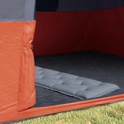 Vidaxl binnentent met dak grijs en oranje 280 x 220 x 176 cm taft - afbeelding 3