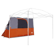 Vidaxl binnentent met dak grijs en oranje 280 x 220 x 176 cm taft - afbeelding 2