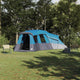 Vidaxl gezinstent 20-persoons waterdicht blauw taft