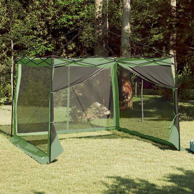 Vidaxl binnentent met dak met opslag groen 303 x 303 x 196 cm taft