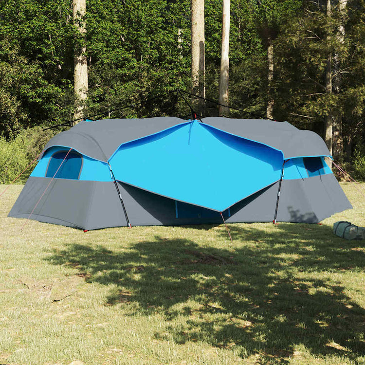 Vidaxl binnentent 8-persoons blauw taft