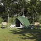 Vidaxl kamperen tent 2-persoons waterdicht groen taft