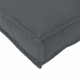 Vidaxl pallet kussen set oxford stof antraciet 60 x 60 x 52 cm - afbeelding 3