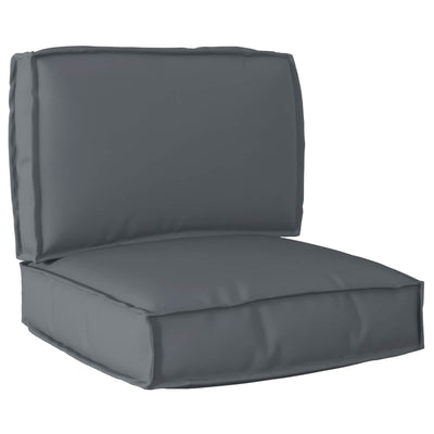 Vidaxl pallet kussen set oxford stof antraciet 60 x 60 x 52 cm
