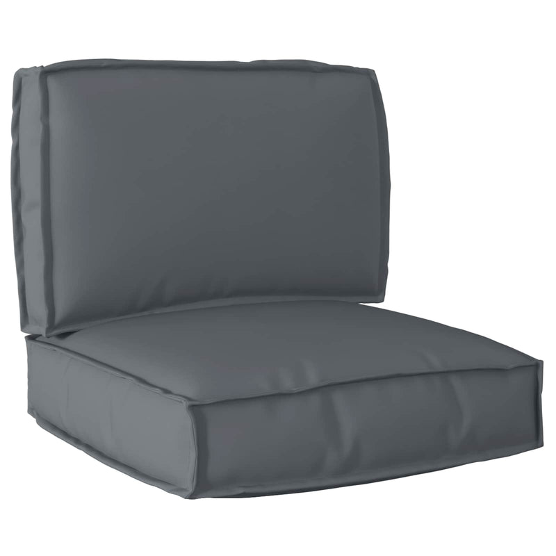 Vidaxl pallet kussen set oxford stof antraciet 60 x 60 x 52 cm