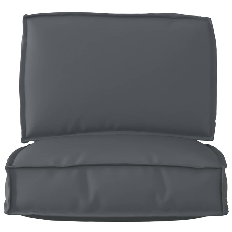 Vidaxl pallet kussen set oxford stof antraciet 60 x 60 x 52 cm