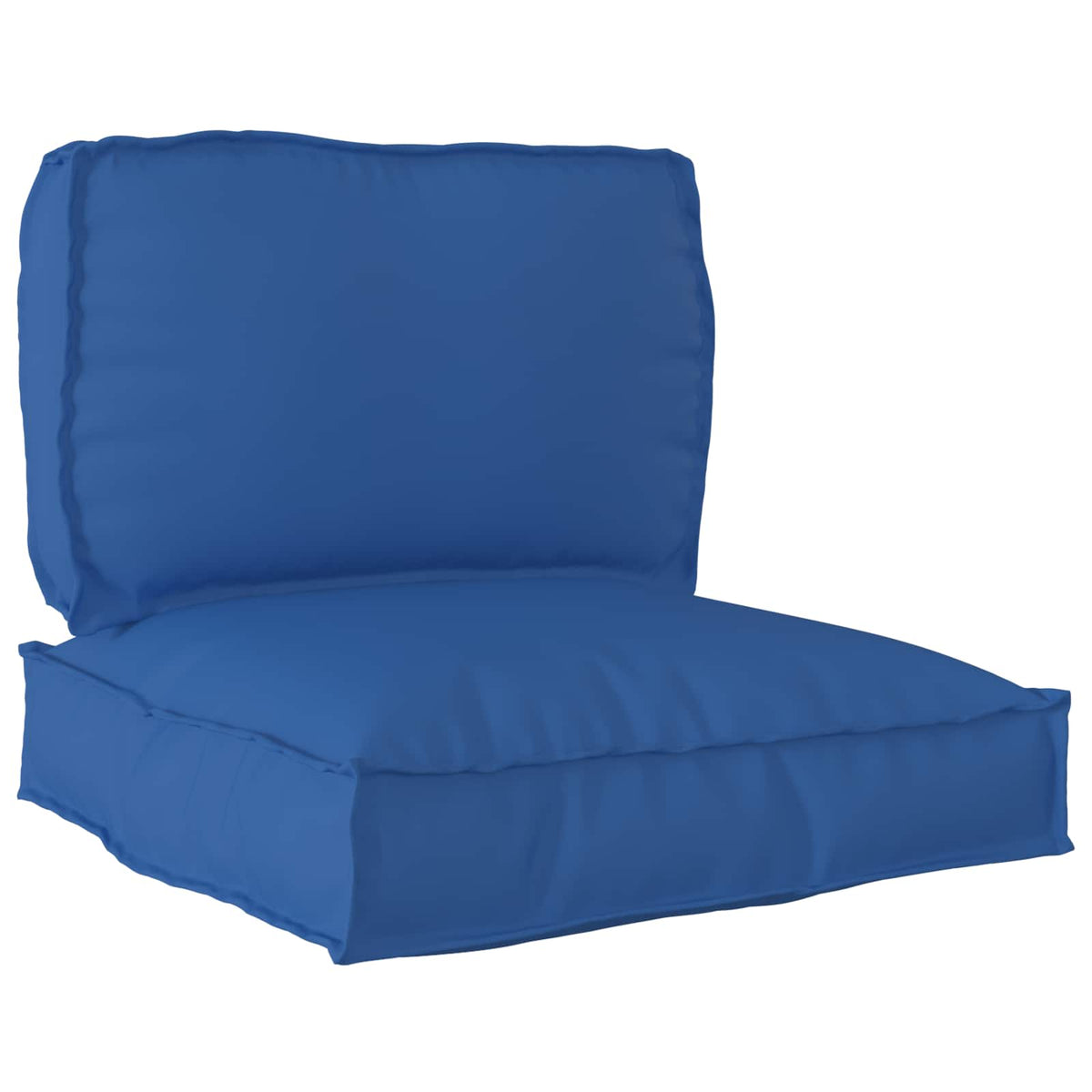 Vidaxl pallet kussen set 2 pcs koninklijk blauw oxford stof