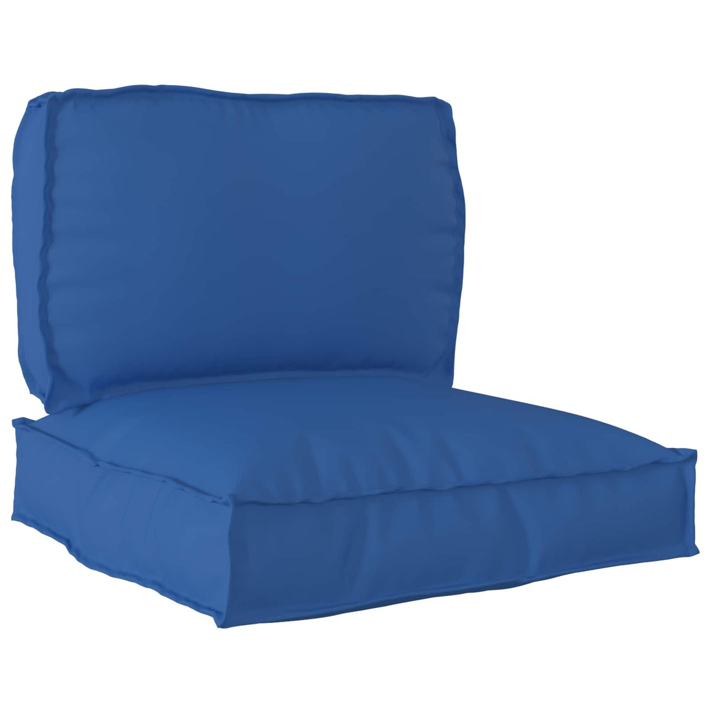 Vidaxl pallet kussen set 2 pcs koninklijk blauw oxford stof