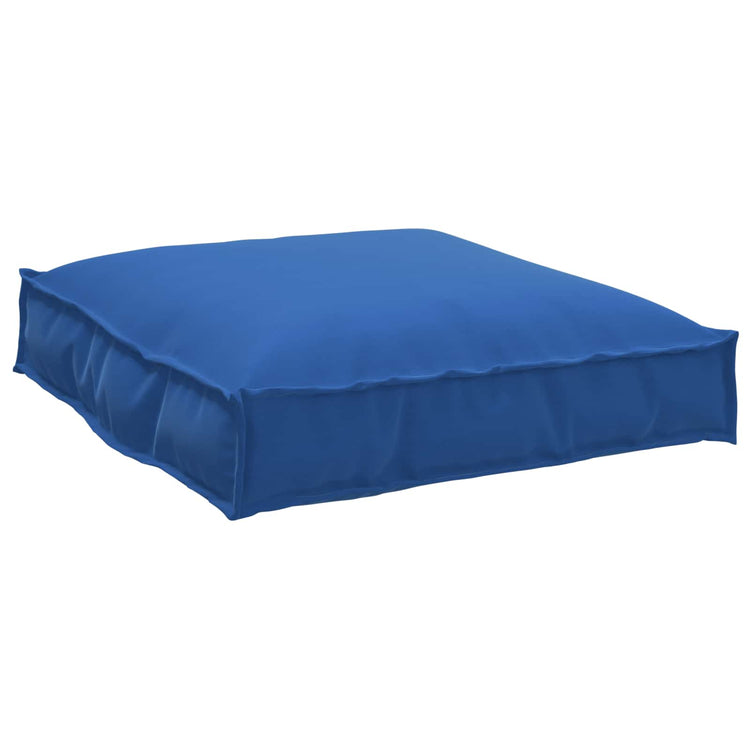 Vidaxl pallet kussen set 2 pcs koninklijk blauw oxford stof